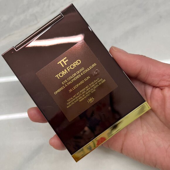 Tom Ford 4-Color Eyeshadow Palette 26 Leopard Sun - New In Box with Dustbag - Picture 9 of 11